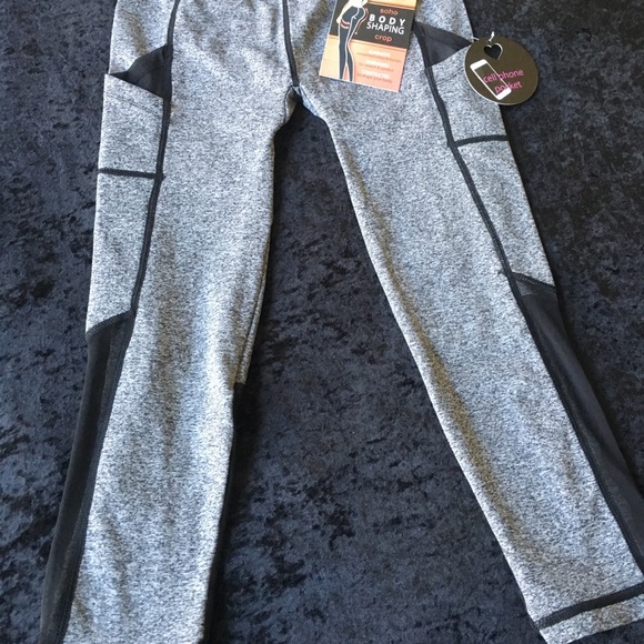 SOHO FORM FITTING, BODY-SHAPING WORKOUT BOTTOMS - Picture 7 of 8